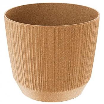 Macetero RYFO ECO Blanco Roto 19,5 x 19,5 x 17 cm sin depósito capacidad 4L