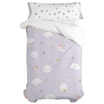 Juego Nórdico HappyFriday Moons 2 Piezas Multicolor 100% Algodón 150 TC Cama de 80 Fabricado en España