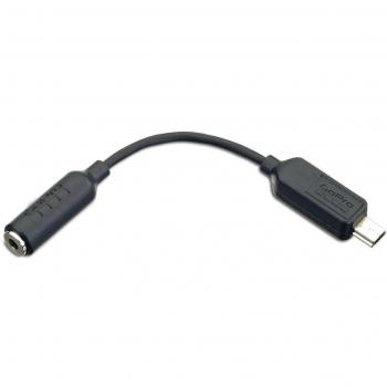 GoPro Pro 3.5mm Mic Adapter for HERO7 Black, HERO6 Black, HERO5 Black, or HERO5 Session (GoPro Official Accessory)