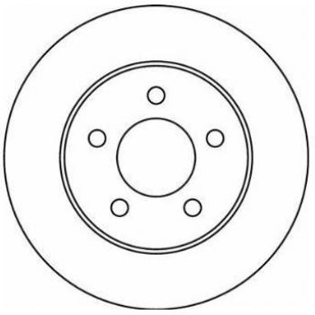 Disco de freno TEXTAR 92113500 ventilado 280mm delantero para Grand Cherokee Wrangler