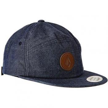 Volcom Quarter Scum-Gorra para Hombre, Color Azul Marino
