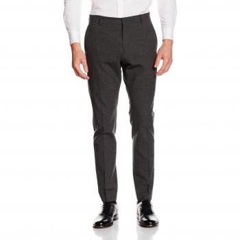 SELECTED HOMME SHDNEWONE-MYLODON2 GREY TROUSER NOOS, Pantalones de traje Hombre, Gris