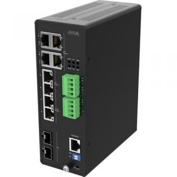 Axis 02621-001 Managed 10G Ethernet Industrial PoE++ Network Switch