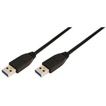 Cable USB 3.0 LogiLink CU0040, macho a macho, 3,0 m, color negro