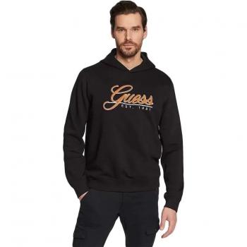 Guess Beau Hooded Sweatshirt Regular Fit Black