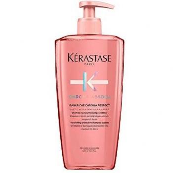 Kérastase Chroma Absolu Bain Riche Chroma Respect Nourishing Shampoo for Colour-Treated Hair 500 ml