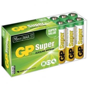 GP Battery VD151053 - Juego de 16 Pilas Multicolor