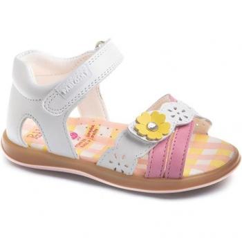 Sandalias Bebé Niña Pablosky de Piel Blanco 028900