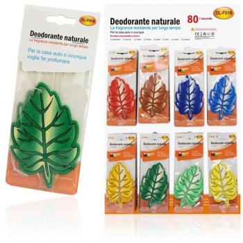 Set 3 Piezas Ambientador Deodorante para Auto, Casa y Baño - Formato Hoja 2D con Varias Fragancias