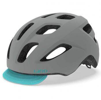 Giro Trella MIPS Casco de Bicicleta Dirt, Mujer, Gris Mate y Azul Oscuro, Uni 50-57cm