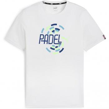 Camiseta Puma Individual Graphic Blanco Hombre