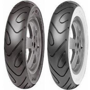 Cubierta MITAS MC18 3.50-10 TL 51P con pared lateral blanca