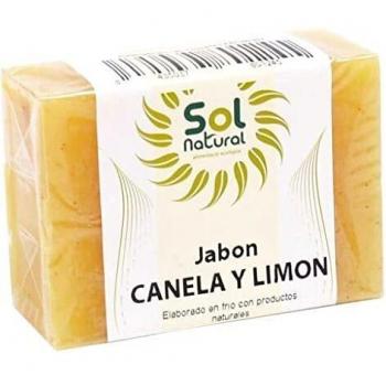 SOLNATURAL JABON DE Limon Y Canela 100 g, Estándar, Único