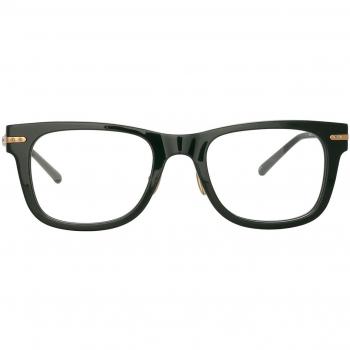 Linda Farrow PORTICO LF68A Asian Fit C4 Men's Eyeglasses Green Size 51 - Blue Light Block Available