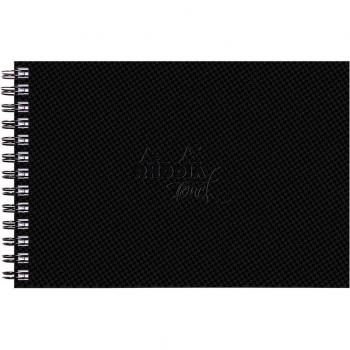 Libro de acuarela Rhodia Touch - Blanco A5 Horizontal con grano fino