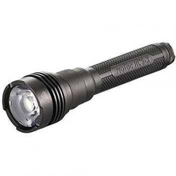 Streamlight 88074 Potrac Hl5-x with 4 CR123A Clam Flashlight with Black Batteries