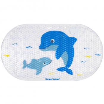 Canpol Babies Love & Sea Pink Anti-Slip Bath Mat 69x38 cm