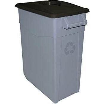 Denox DEN005 Contenedor Zeus 65 litros Abierto, Negro, 585x290x670 mm