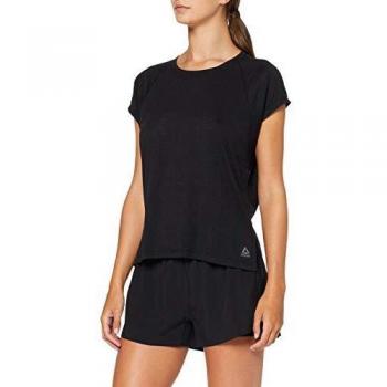 Reebok Os Bo tee Camiseta, Mujer, Negro, XS