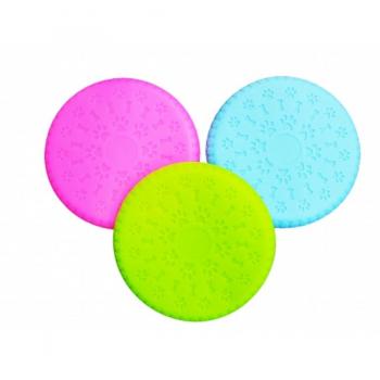 Frisbee de Silicona 18.5 cm - Disco Blando y Resistente para Perros