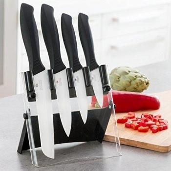 Cuchillos de Cerámica con Soporte Excellent