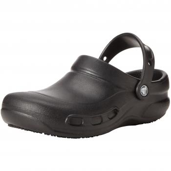 Black Slip Resistant Work Clog - Crocs Bistro for Men (Size M15)