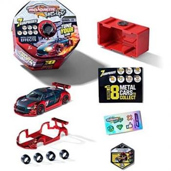 Majorette Tune Ups Serie 2 - Auto de Metal con 7 Sorpresas y Accesorios de Tuning