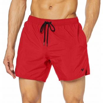 Emporio Armani Underwear 9p421, Bañador para Hombre, Rojo