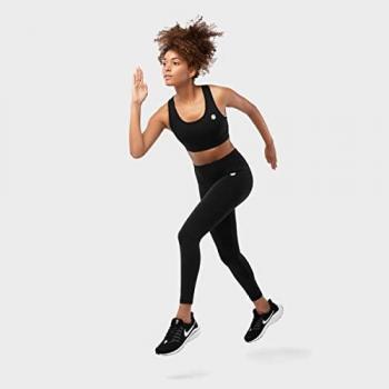 Sujetador deportivo fitness Siroko Fuel Negro Medium Impact Mujer