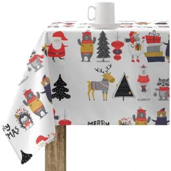 Mantel resinado antimanchas Belum Noel Multicolor 100 x 250 cm