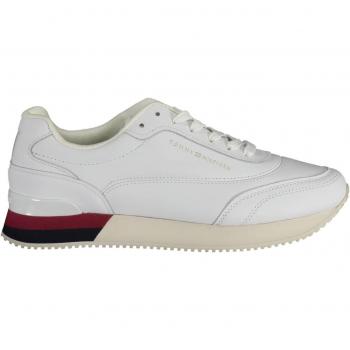 Chic White Logo Detail Lace-Up Sneakers for Women - Size 6 US