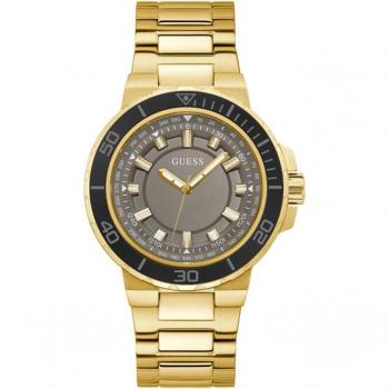 Guess Mens Track Gold Plated Watch GW0426G2