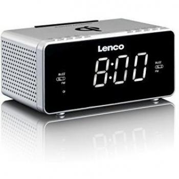 Lenco CR-550 Reloj Plata - Radio