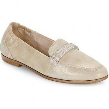 Mocasines de Mujer en Piel Beige Tamaris 24211-179