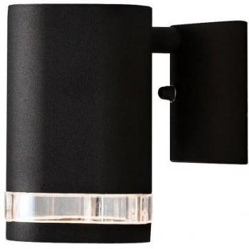 Lámpara de pared exterior Modena, 1 luz, GU10, 230V, color negro