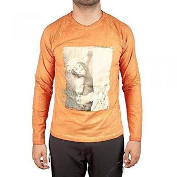 Trango Midnay - Camiseta para hombre, color naranja, talla 2XL