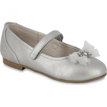 Bailarinas Metálicas para Niña Mayoral 45353 Plata