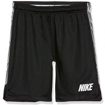 Nike B NK Dry SQD Short K 41 Pantalones Cortos de fútbol, Niños, Negro Black-rgh grn-hypr crmsn 003, M