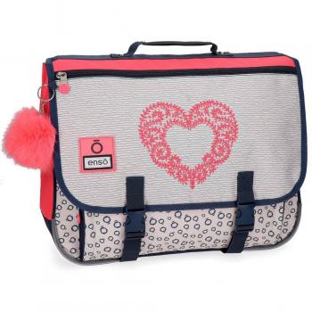 Enso Heart Carteron-Mochila para Portátil 13,3 Multicolor 39,5x30,5x16,5 cms Poliéster 19.88L