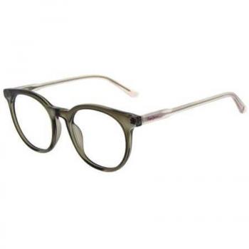Gafas Graduadas PEPE JEANS SOFIA PJ3456 C3 - Montura de acetato, forma rectangular, color azul claro con detalles en dorado, lentes graduados personalizables, tamaño mediano