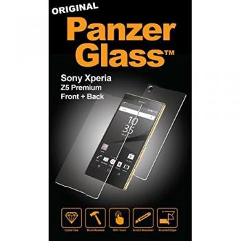 Panzer Glass PG1610 - Protector de pantalla de cristal resistente a rasguños y líquidos compatible con Sony Xperia Z5 Premium