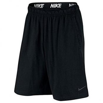 Nike M Nk Dri-Fit Cotton Pantalón Corto, Hombre, Negro Black/Anthracite, L