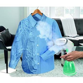 JOCCA - Plancha de vapor vertical 1500W | Plancha de Viaje | 280 ml de depósito | Sistema Antigoteo | Con Accesorios