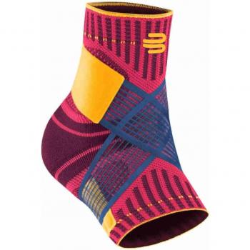 Soporte de Tobillo Deportivo Unisex Bauerfeind - Color Rosa, Talla L, Transpirable y Estabilizante