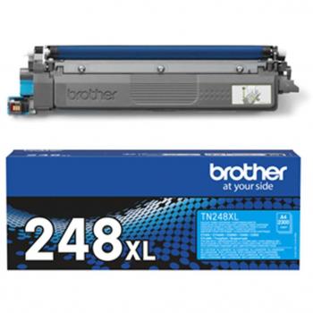 Brother TN-248XLC High Yield Cyan Toner Cartridge