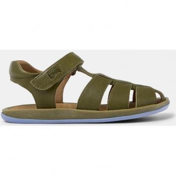 CAMPER Bicho - Sandals for Girls - Green, Smooth leather, Size 36 and Size 3.5