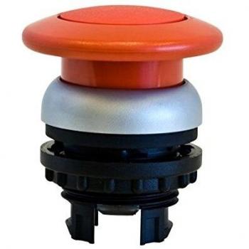 Botón tipo hongo rojo M22-DRP-R, sin retorno, 216745 EATON