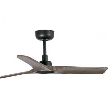 Ventilador de techo sin luz negro DC Heywood Ø900mm 33806 Faro