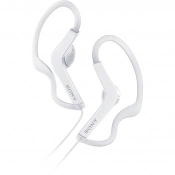 Sony MDRAS210W.Ae - Auriculares Deportivos de botón con Agarre al oído