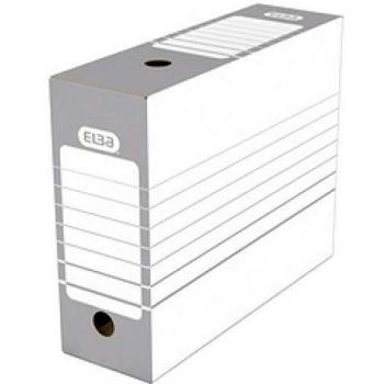 Caja Archivadora ELBA A4 Gris 20cm - Pack de 20 unidades